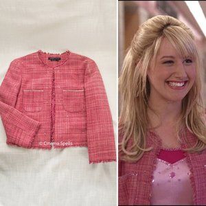 SALE✨Swarovski® Bedazzled Pink Jacket As Seen On Sharpay on High School Musical